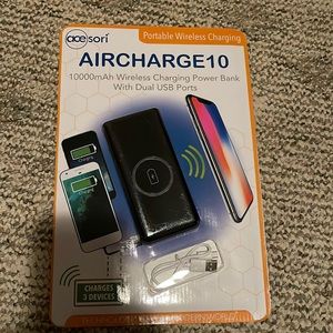 Aircharge 10 wireless charging power bank